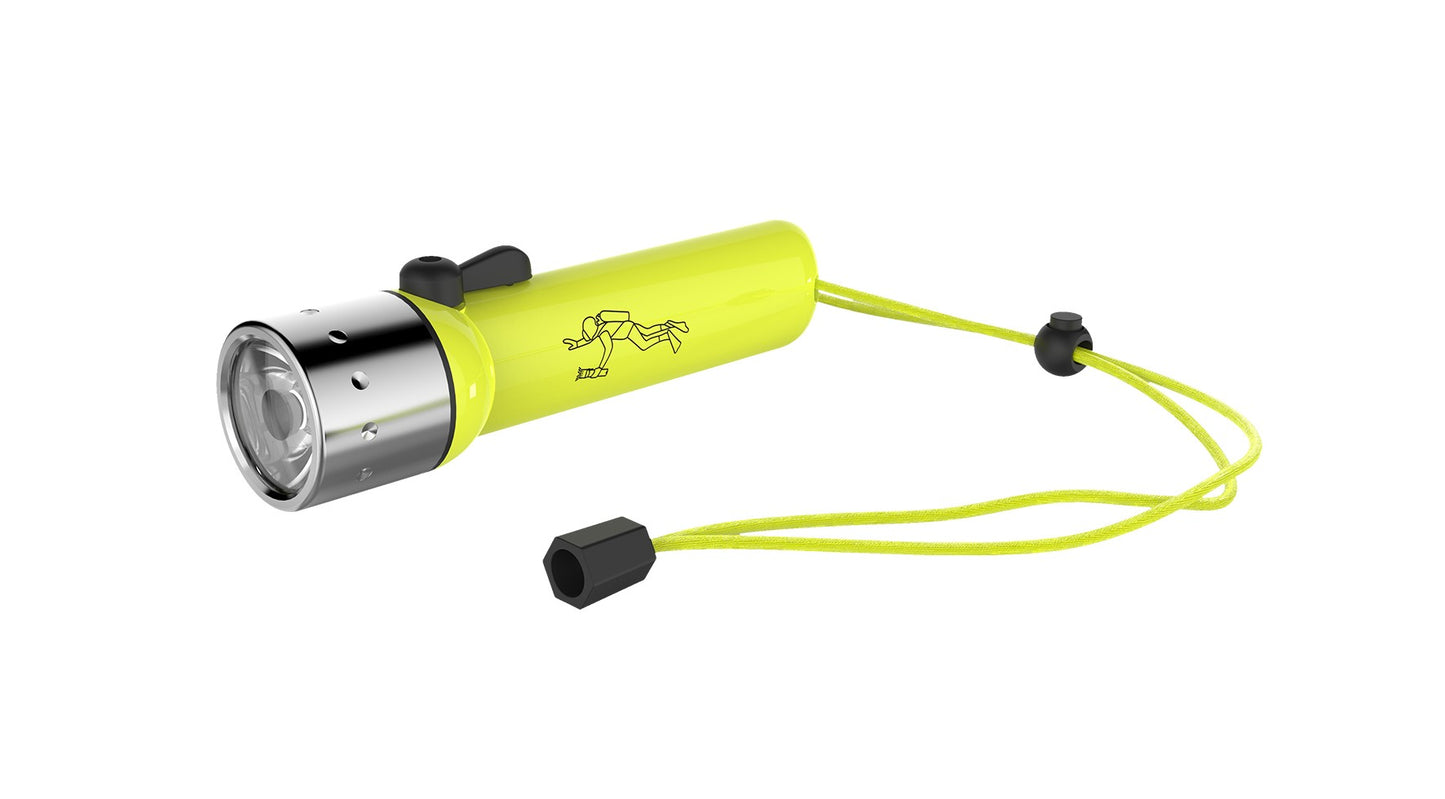 Lampe torche de plongée étanche à 60 m | D14.2 |Led Lenser
