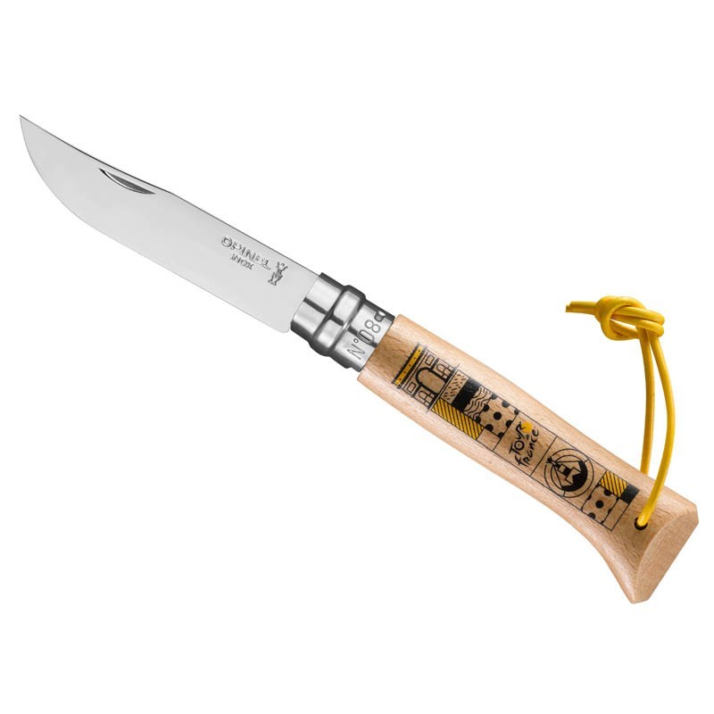 Opinel n°8 édition 2022 Tour de France à vélo | Série limitée