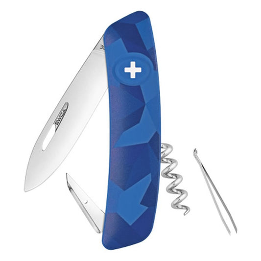 Couteau suisse Swiza C01 Livor - Bleu avec 6 fonctions