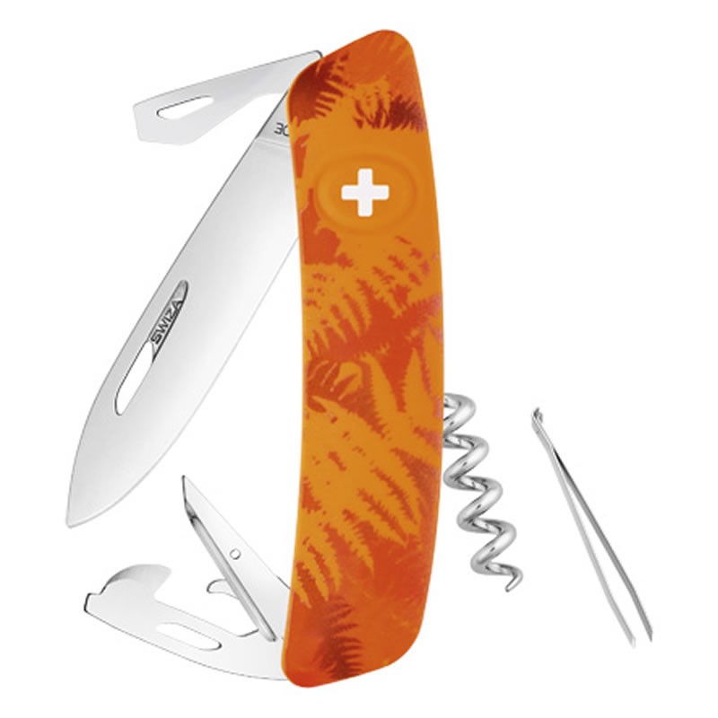 Couteau suisse Swiza C03 Filix - Orange avec 11 fonctions