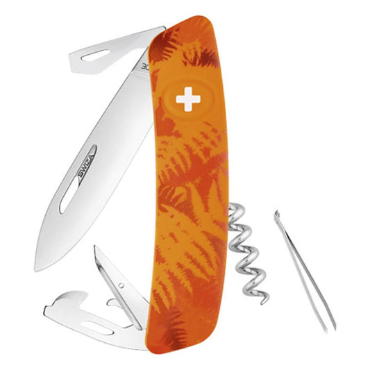 Couteau suisse Swiza C03 Filix - Orange avec 11 fonctions