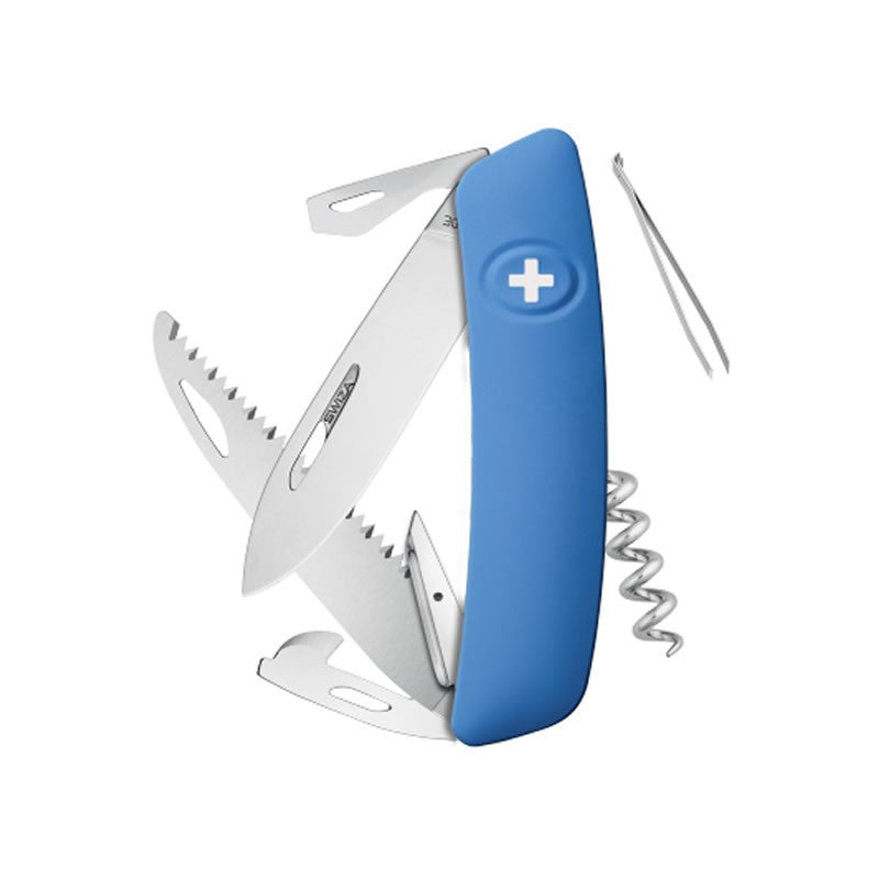 Couteau suisse Swiza D05 Bleu - avec 12 fonctions
