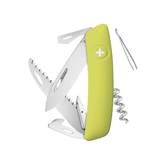 Couteau suisse Swiza D05 Mousse - Vert pomme avec 12 fonctions