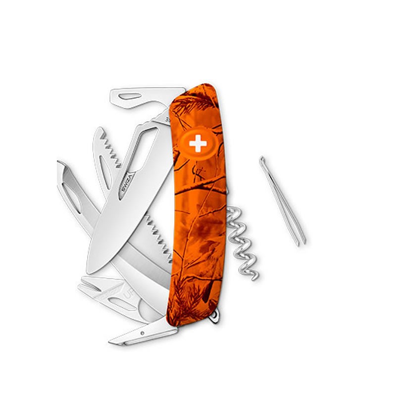 Couteau suisse Swiza H09 Orange - avec 13 fonctions