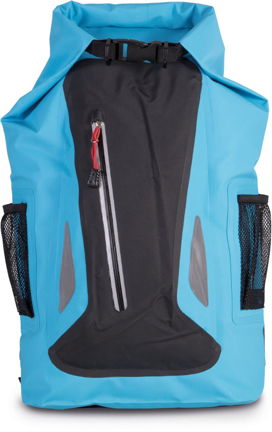 Sac à dos étanche 23 litres Kimood bleu et noir