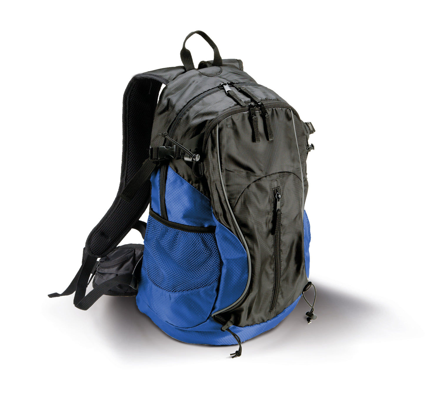 Sac à dos 30 litres Multi Kimood noir et bleu royal