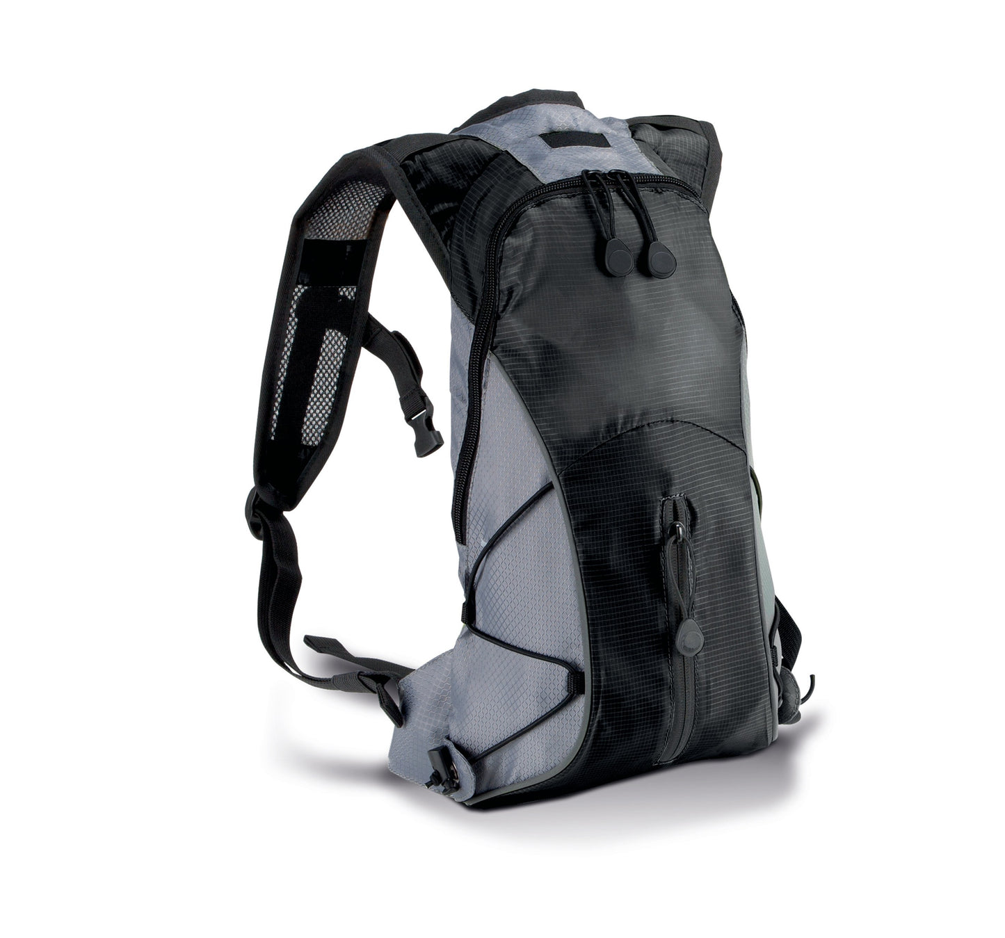 Sac à dos 6 litres porte-boisson Kimood noir et gris