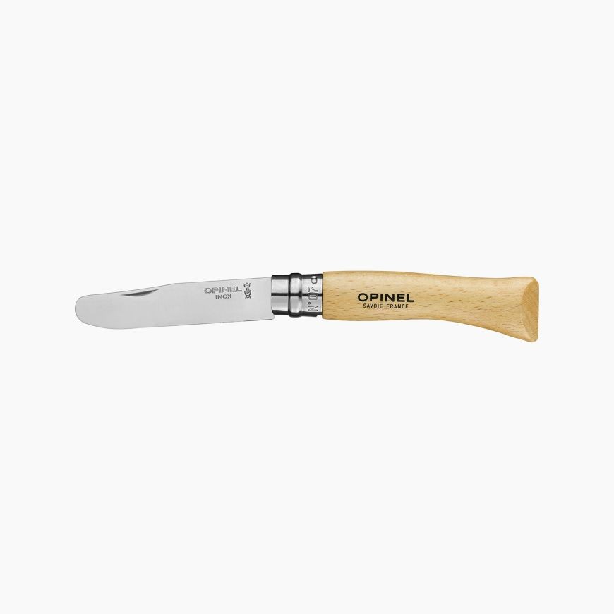 Opinel Junior n°7 bout rond manche hêtre