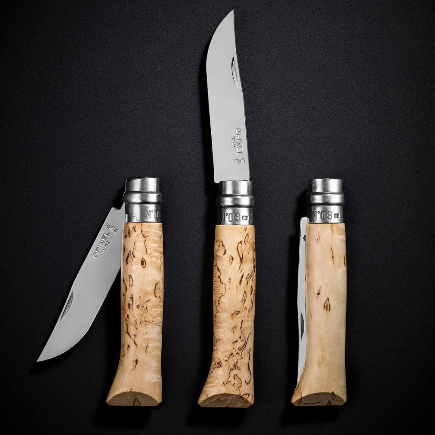 Opinel n°8 SAMPO édition limitée 2023 - manche bouleau madre