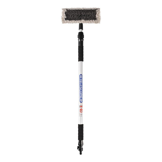 Brosse de lavage manche télescopique 1,8 mètres