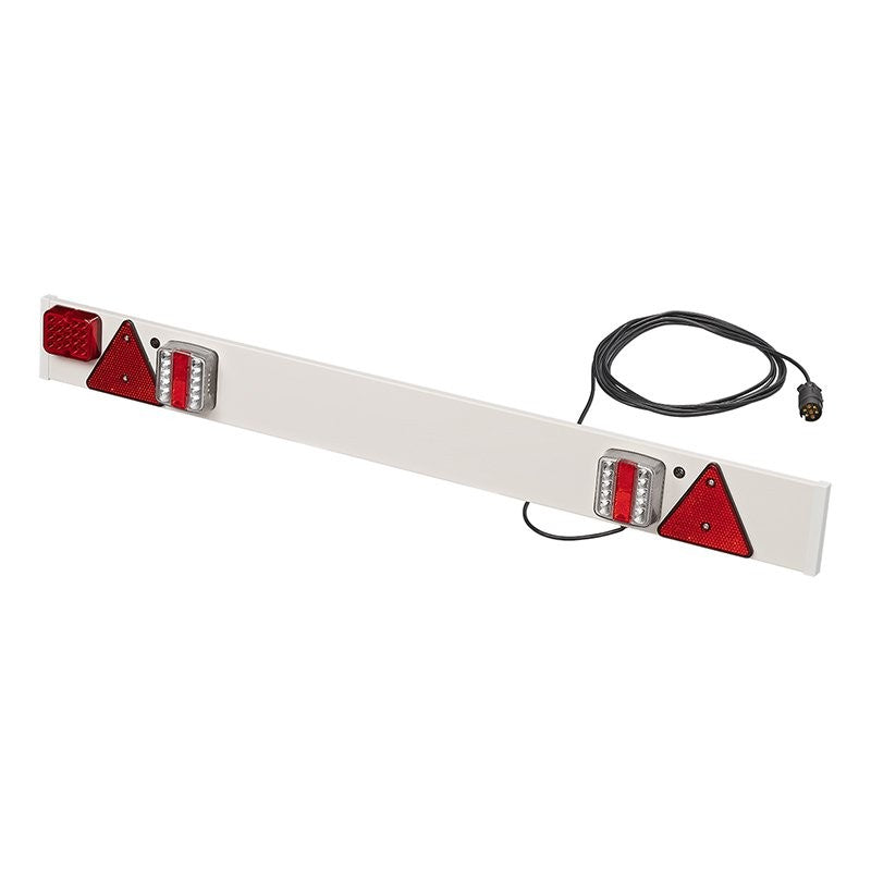Rampe d'éclairage de remorque 2x 14 LED avec feu anti-brouillard + 6M câble