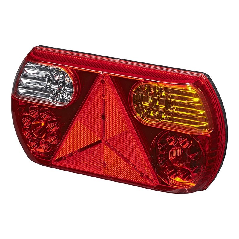 Feu arrière 6 fonctions 296x142mm 32LED droite