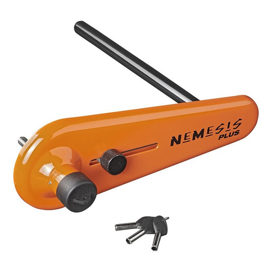 Sabot de roue Nemesis Plus SCM – Antivol haute sécurité pour camping-car et remorque