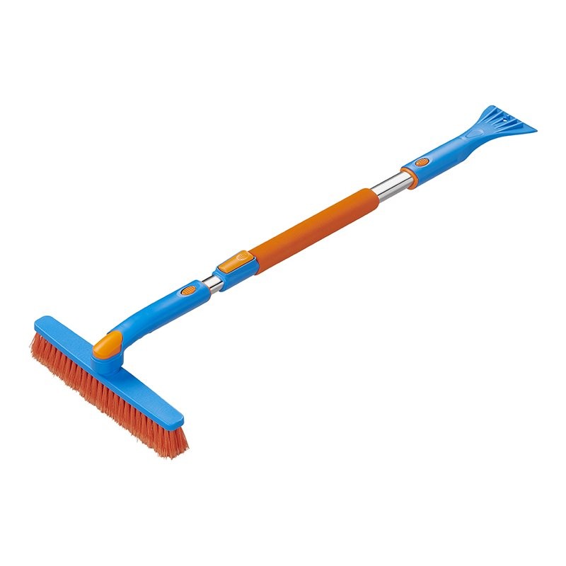 Brosse à neige avec grattoir à glace + manche télescopique 99-127cm