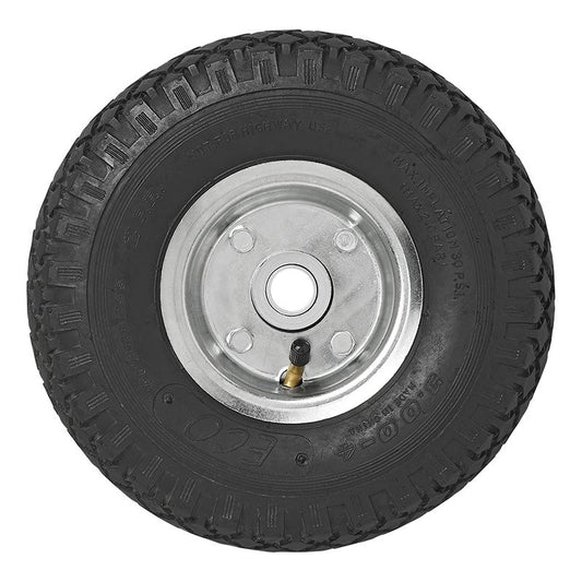 Roulette roue jockey jante métal avec pneu d'aire 260x85mm