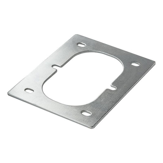 Contre plaque pour anneau d'arrimage double
