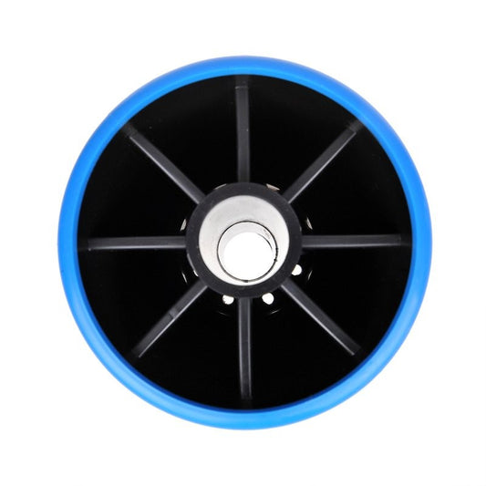 Rouleau (diabolo) de quille PE bleu