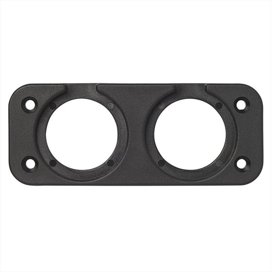 Entourage cache-vis encastrable double