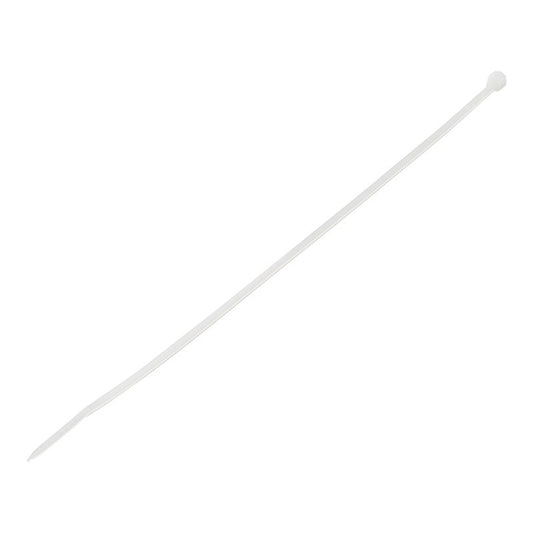 Colliers de serrage 200x2,5mm 100 pièces blanc