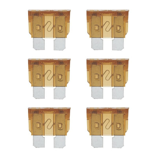Fusibles standard 7,5A brun 6 pièces dans blister