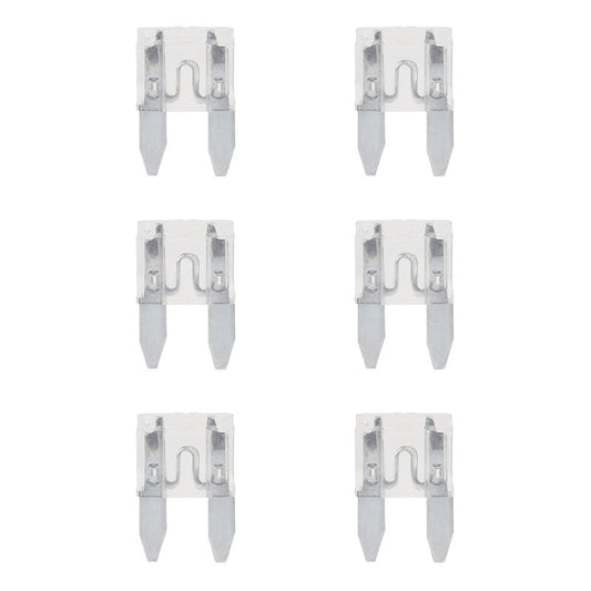 Fusibles mini 25A neutre 6 pièces dans blister