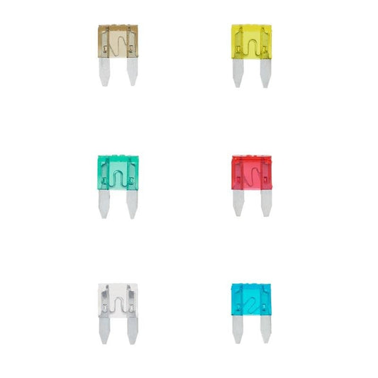 Fusibles mini assortiment de 6 pièces dans blister