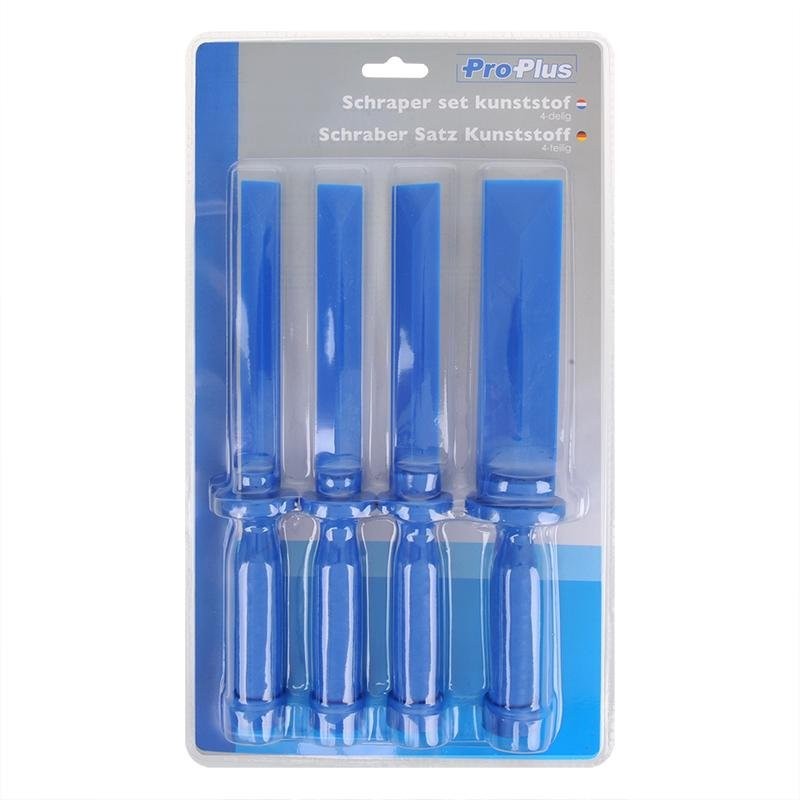 Jeu de grattoirs plastique 4 pièces