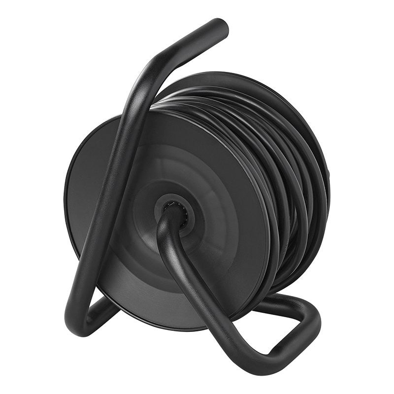 Enrouleur électrique Schuko quadruple prise 15M 3x1,5mm² VV
