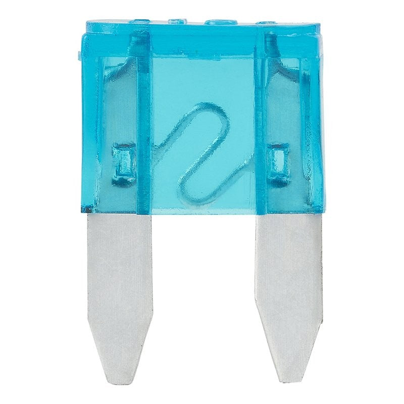 Fusibles mini 15A bleu 6 pièces dans blister