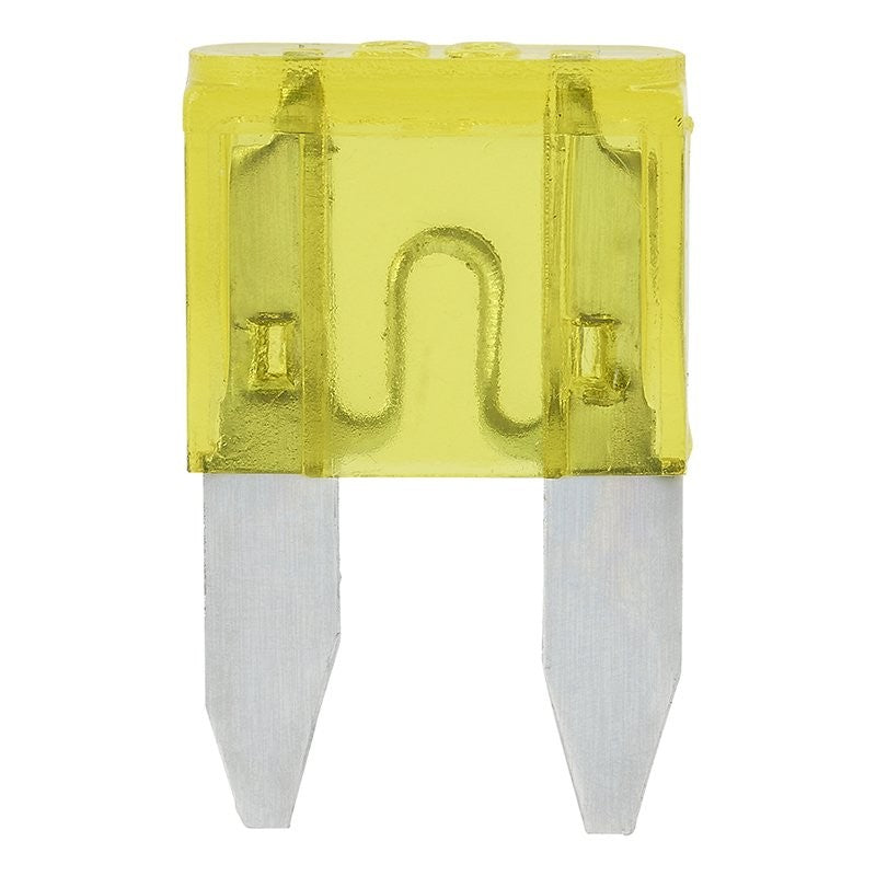 Fusibles mini 20A jaune 6 pièces dans blister