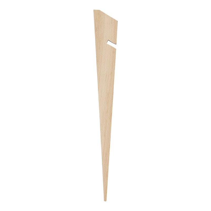 Piquet de tente 30cm bois 4 pièces en polybag