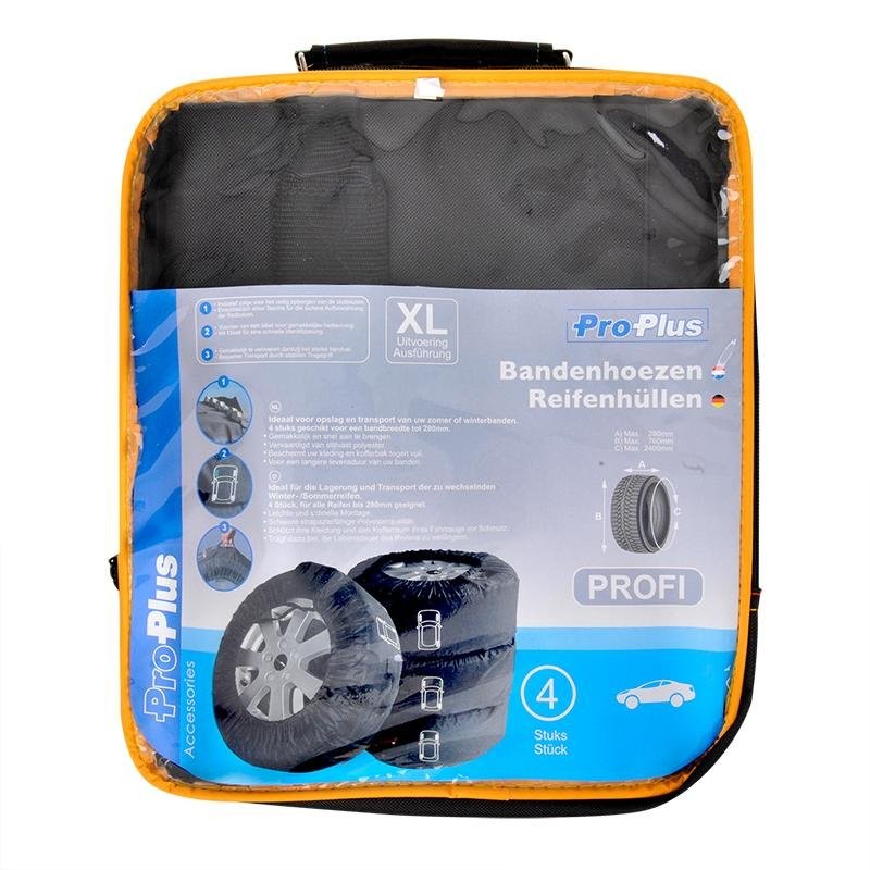 Housses pour pneus Profi - jeu de 4 pièces XL