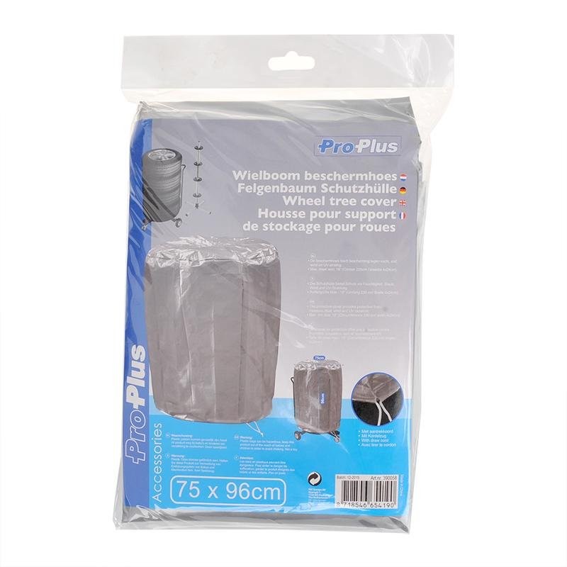 Housse pour support de stockage pour roues