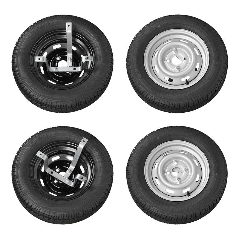 Support de roue de secours trois pieds