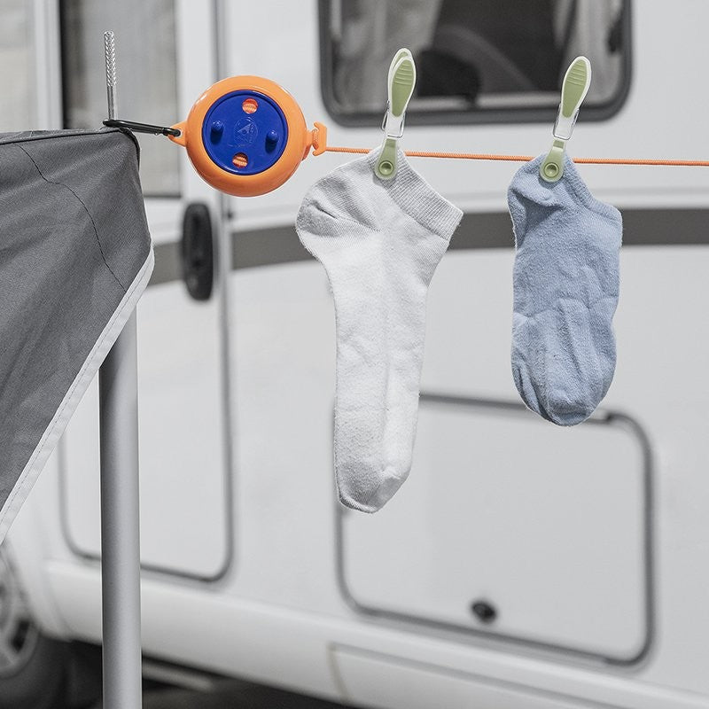 Corde à linge enroulable 8M