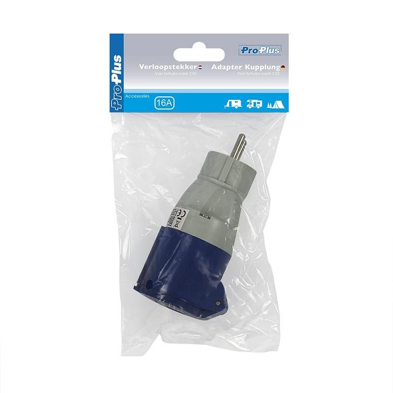 Adaptateur fiche Schuko vers prise CEE