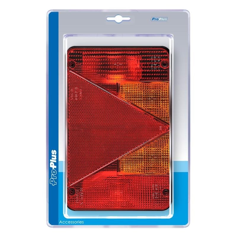Feu arrière 6 fonctions 218x140mm gauche