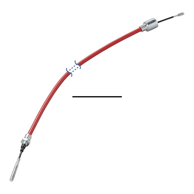 Câble de frein remorque 1020/1216mm cloche Ø26mm convient pour AL-KO < '97