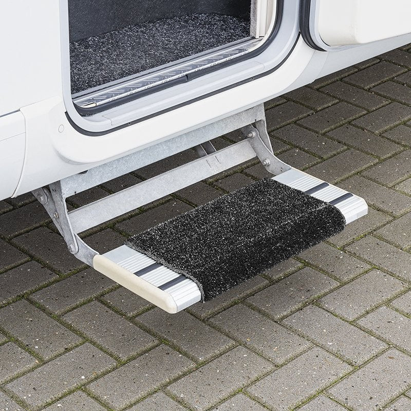 Tapis brosse pour marche pied herbe