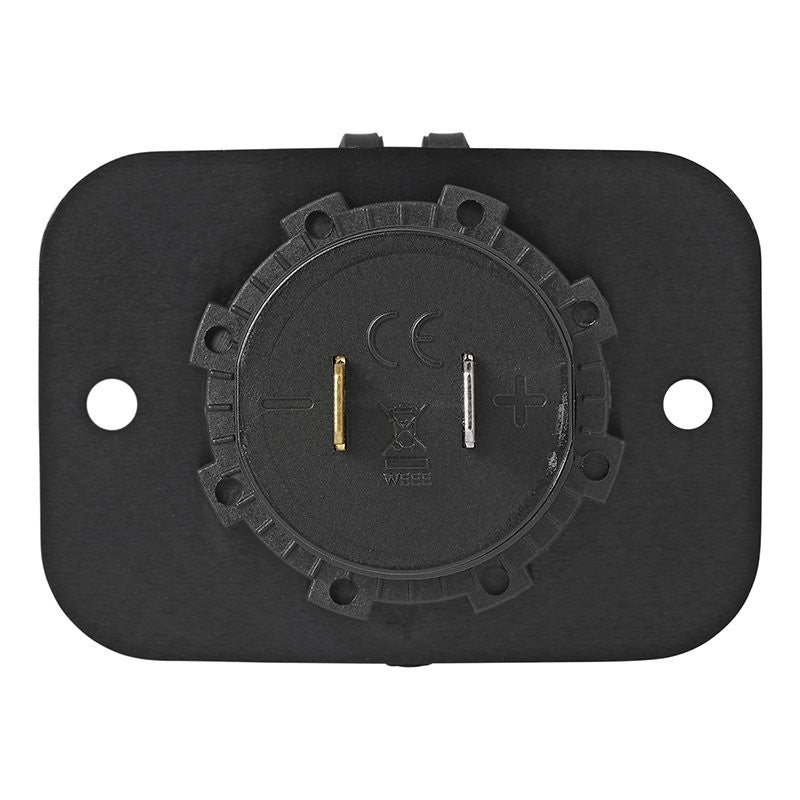 Prise-USB double à encastrer type A 3100mA 12V/24V