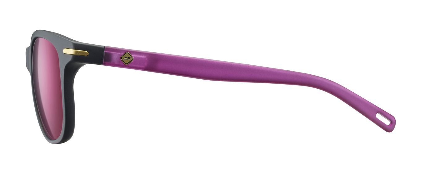 Lunette de soleil Julbo Adelaide | Noir Mat / Violet Translu | Polarized 3