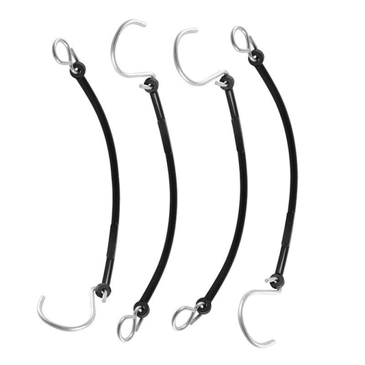 Cordon de sécurité PVC 4 pièces dans blister