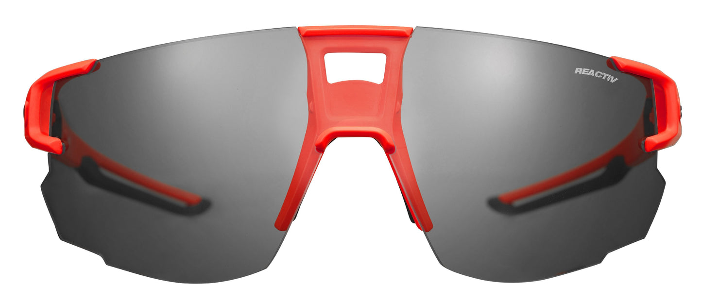Lunette de soleil Julbo Aerospeed | Orange Fluo / Black | Reactiv Performance 0-3