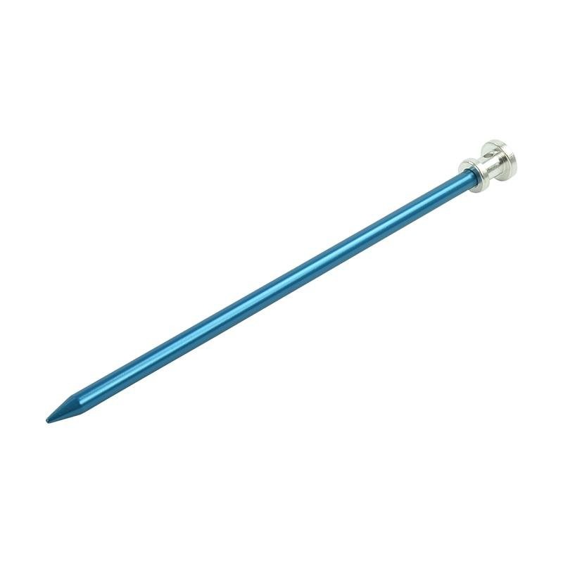 Piquet roche aluminium 20cm 4 pièces dans polybag