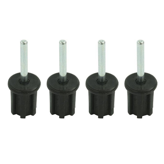 Pointe de mat 25mm 4 pièces dans blister