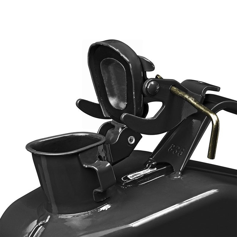Jerrycan 5L métal noir UN- & TüV-approuvé
