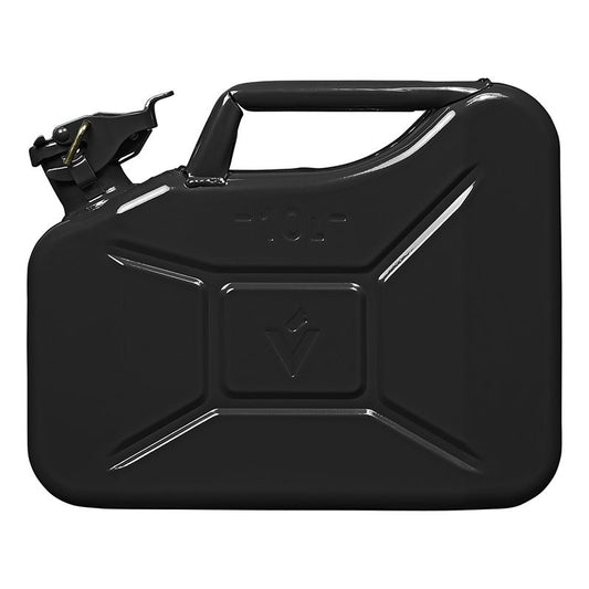 Jerrycan 10L métal noir UN- & TüV-approuvé