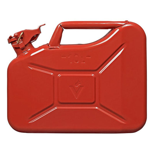 Jerrycan 10L métal rouge UN- & TüV-approuvé