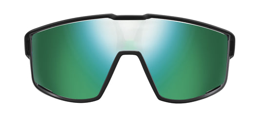 Lunette de soleil Julbo Fury | Black / Shiny Black / Green | Spectron 3Cf