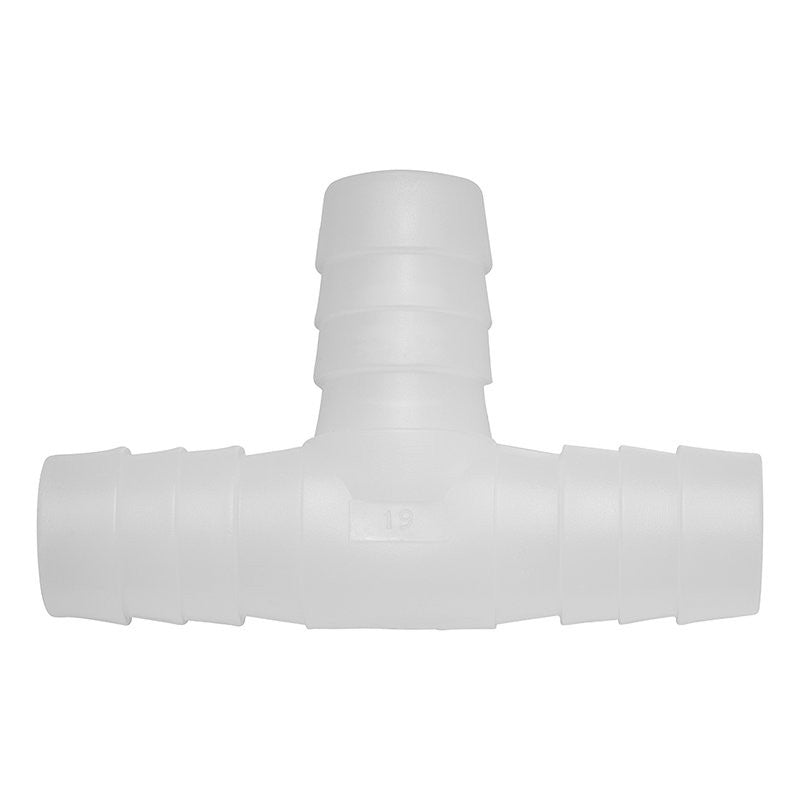 Raccord T pour circuit d'eau 19mm dans blister